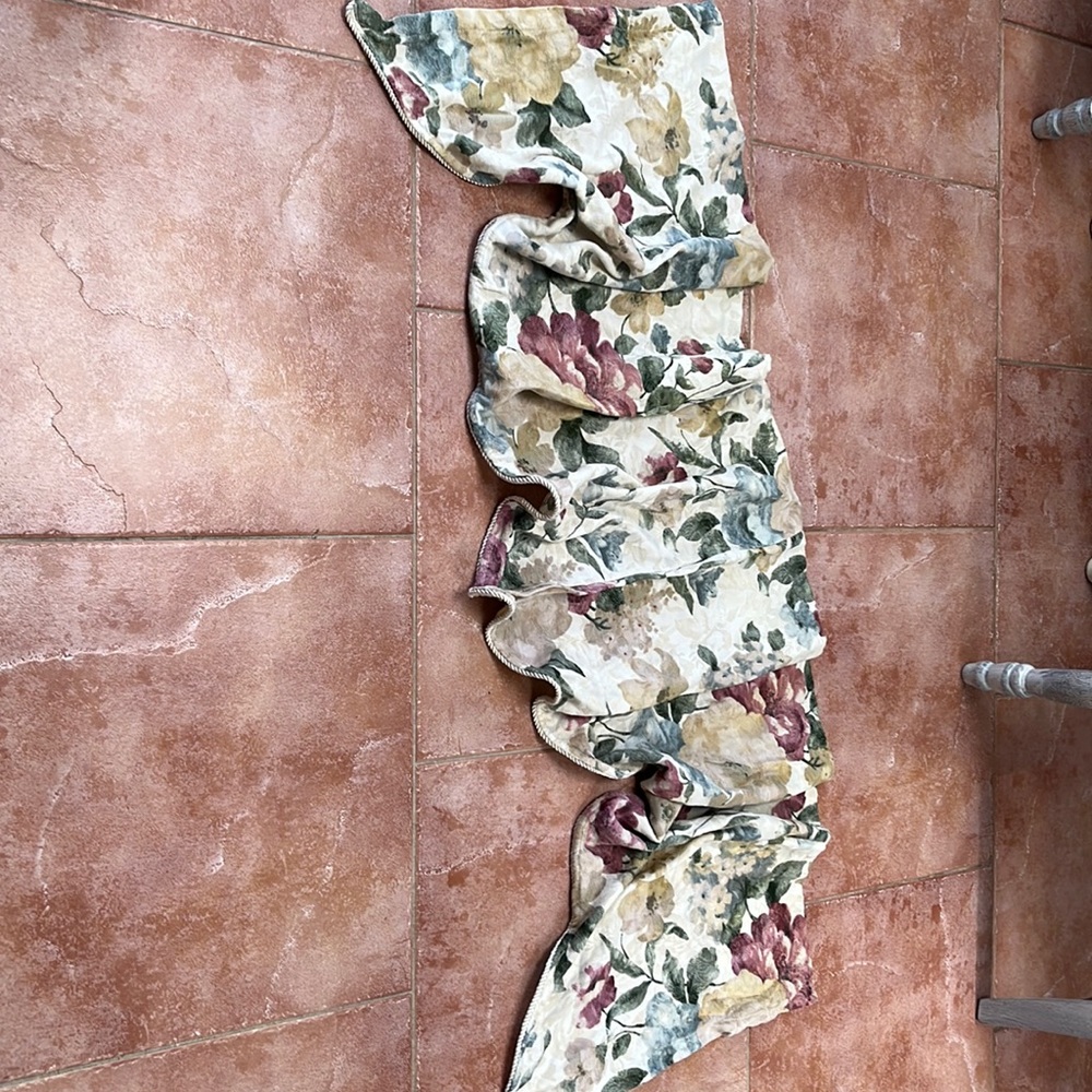 Springs scallop floral print 4 for 25